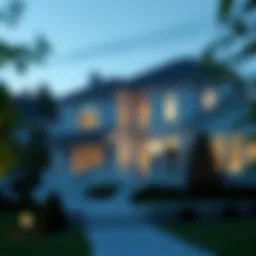 An elegant residential property showcasing trust ownership benefits