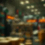 Visual representation of short selling mechanics