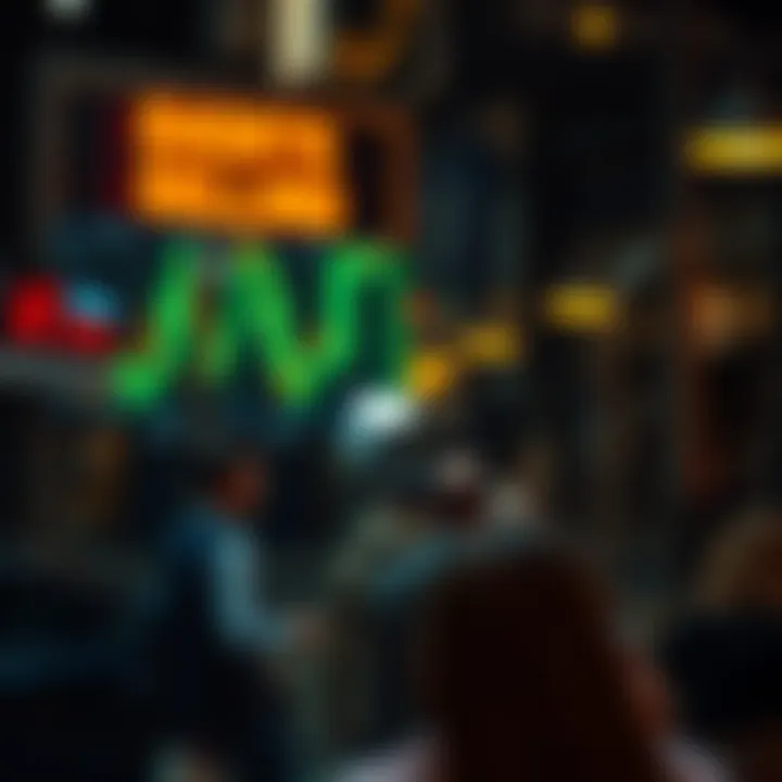 Illustration of ethical debates surrounding short selling