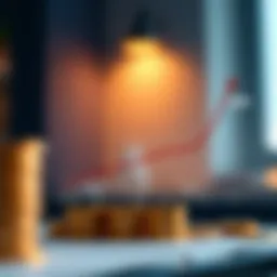 Graph illustrating the correlation between national debt and GDP growth over time