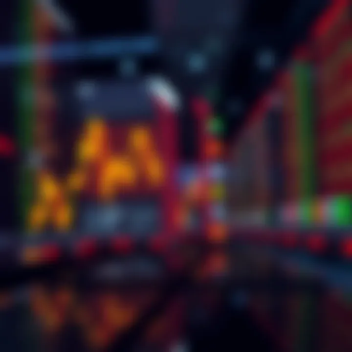 Visual representation of successful vs. underperforming stocks