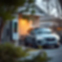 Electric vehicle charging at home