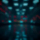 Visual representation of a dark pool trading environment