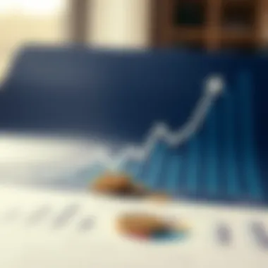Economic Fluctuations and Bridging Finance Graph illustrating economic impact on finance