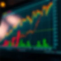 Graph illustrating bond fund performance trends