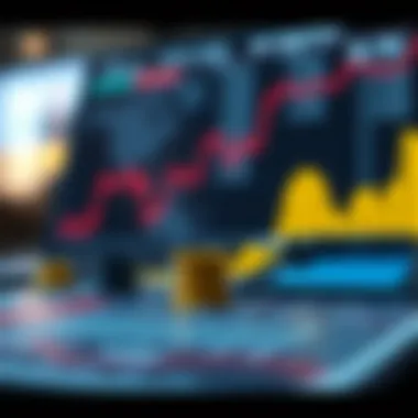 Economic trend analysis infographic