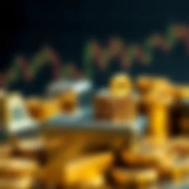 Visual representation of different types of precious metals ETFs
