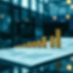 Abstract representation of risk assessment in asset management