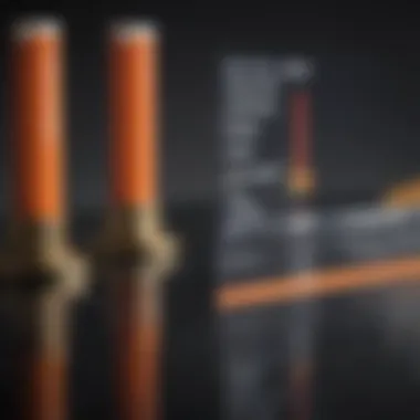 Graph showing the performance comparison between savings accounts and high-yield accounts.