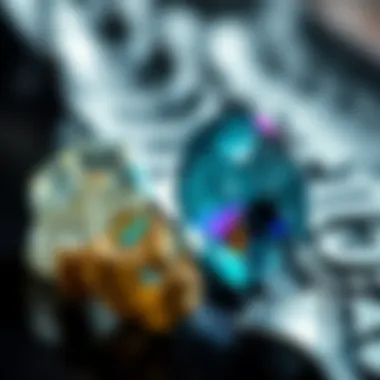 Natural iridium and osmium specimens showcasing their unique properties