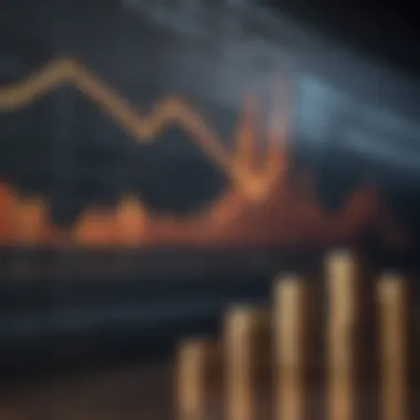 Graph showing the historical performance of value and growth stocks