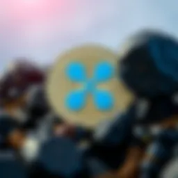 Ripple logo symbolizing cryptocurrency investment