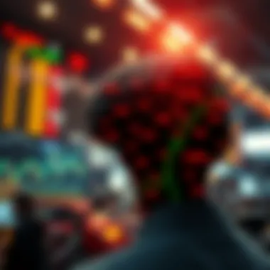 An abstract representation of market psychology