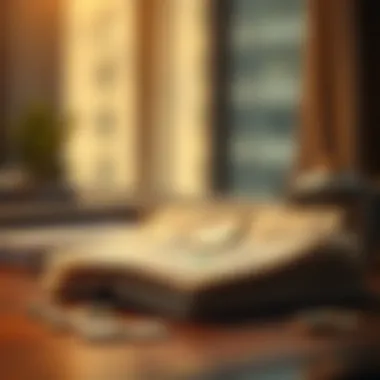 Illustration of financial status post-bankruptcy