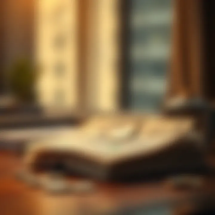 Illustration of financial status post-bankruptcy