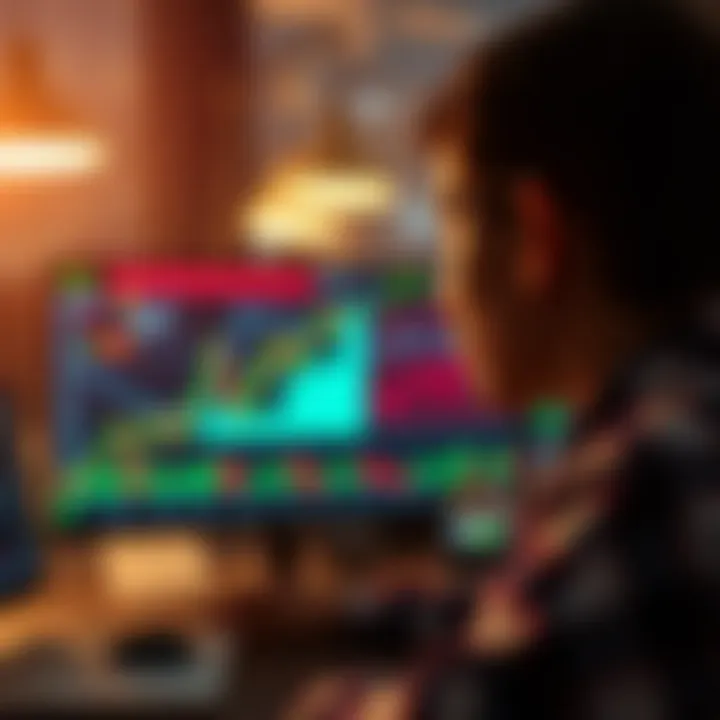 Infographic on market psychology and trading strategies