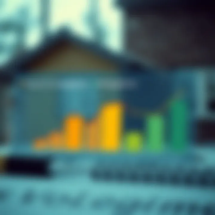 Graph illustrating how VantageScore affects mortgage terms