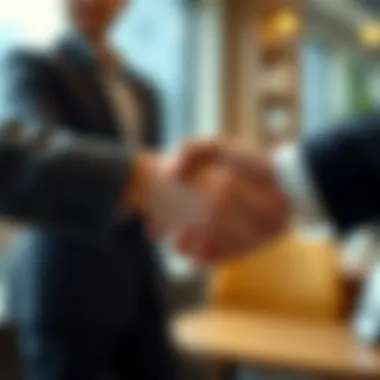 Agreements and Responsibilities Handshake symbolizing agreements and responsibilities