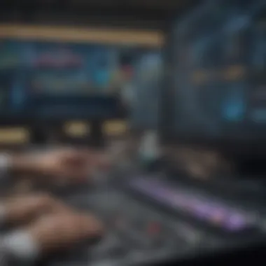 The Role of Technology in Trading A modern trading platform showcasing technology in action