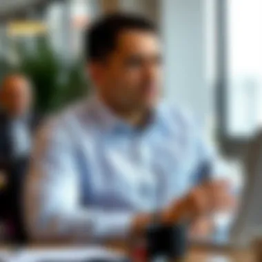 Conceptual image of negotiation strategies in finance