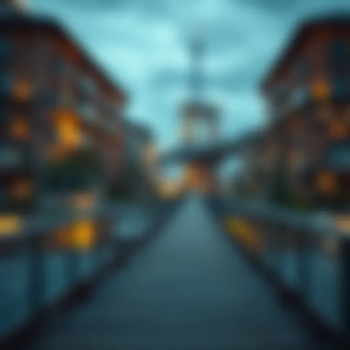 Bridging Finance in Real Estate Visual representation of real estate investment