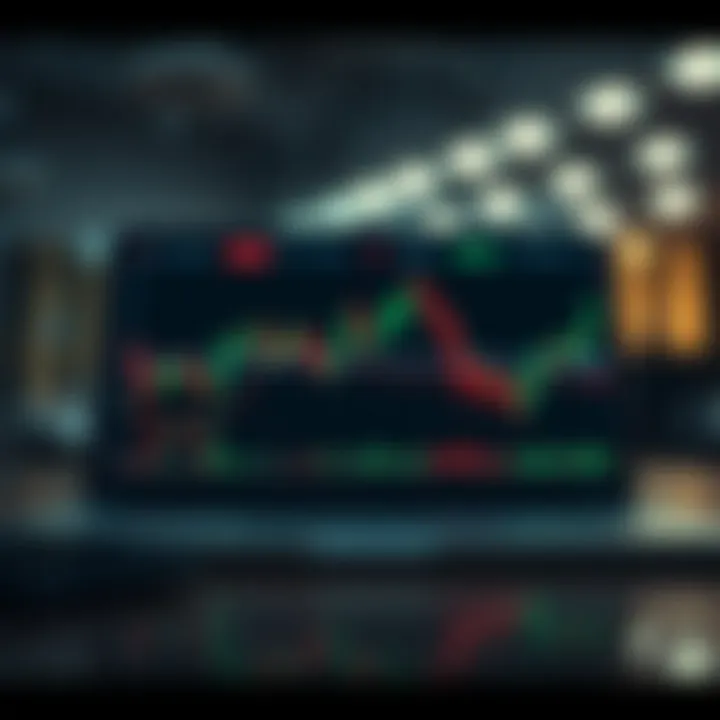Visualization of risk management in forex trading