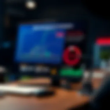 Infographic on risk management techniques in options