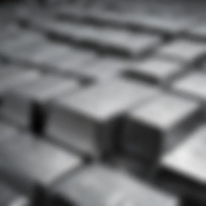 Close-up of high-quality silver bullion reflecting market trends