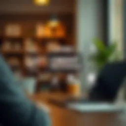 An illustration showing the flow of credit mechanics