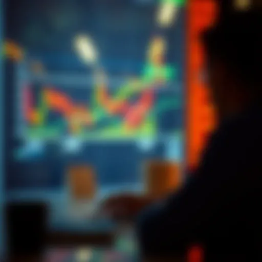 Conceptual illustration of direct trading without brokers