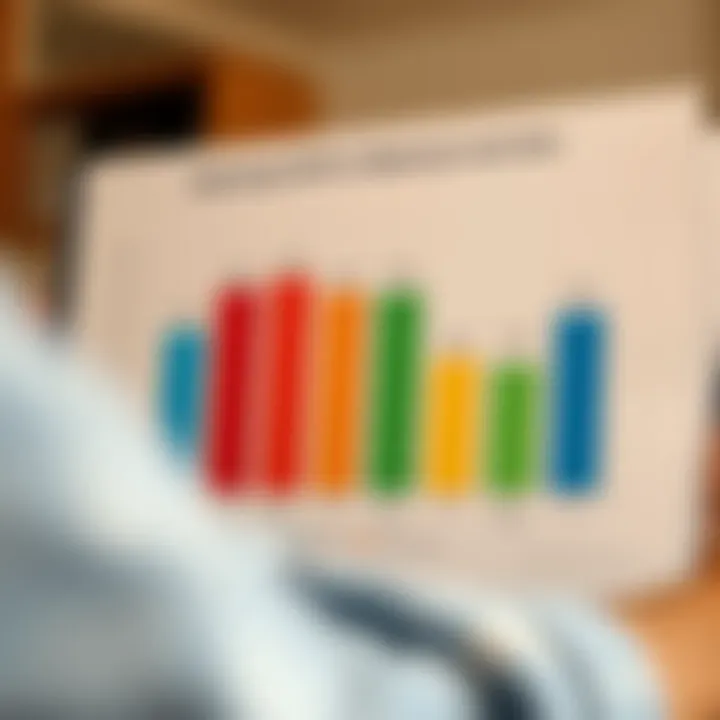 Chart illustrating typical 401k balances by age group