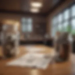 Illustration of various loan types available at banks