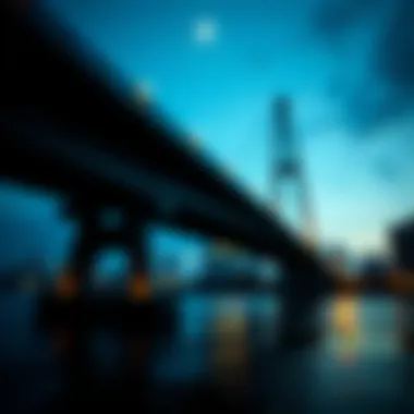 Conceptual representation of bridge financing