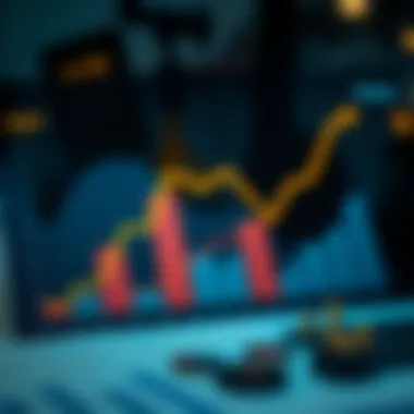Chart illustrating cash flow trends over time