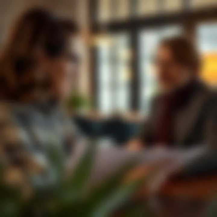 Dialogue Between Buyer and Seller on Appraisal A buyer and seller discussing appraisal results