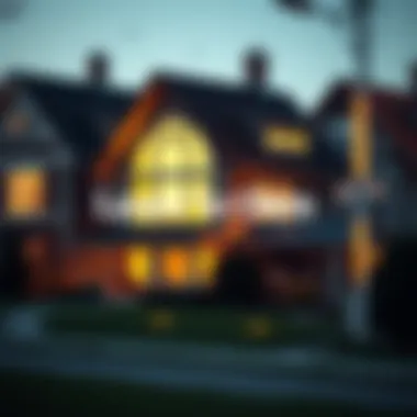 Conceptual representation of lease to own housing arrangement