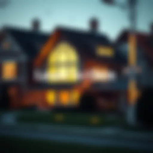 Conceptual representation of lease to own housing arrangement