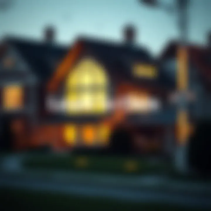 Conceptual representation of lease to own housing arrangement