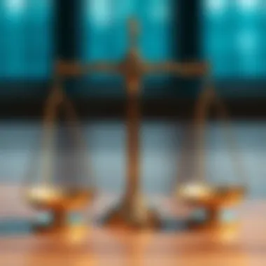 A legal scale symbolizing fairness and balance in liability.