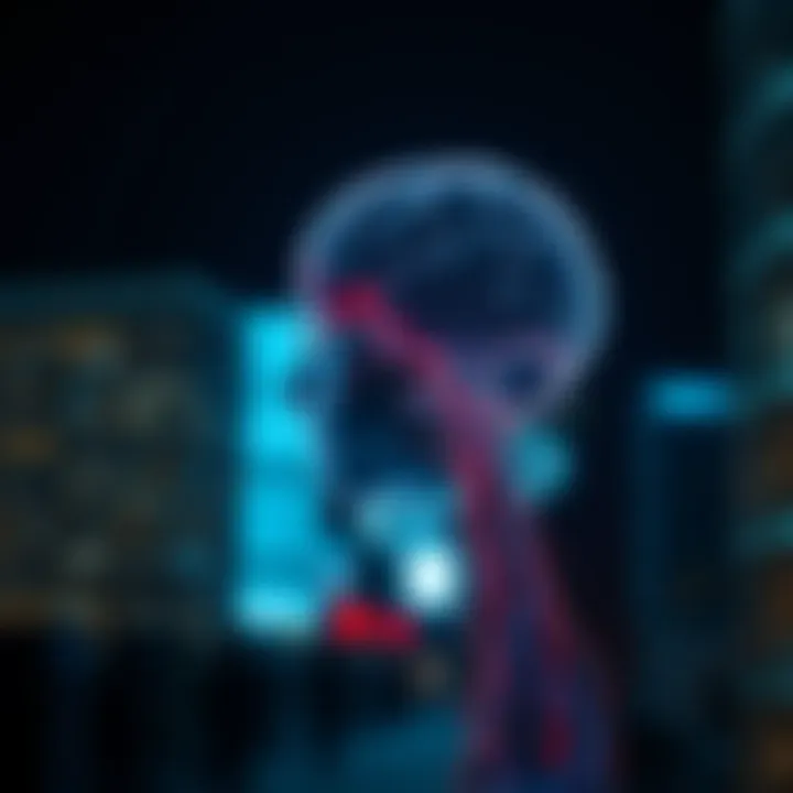Conceptual image representing psychological factors affecting investors
