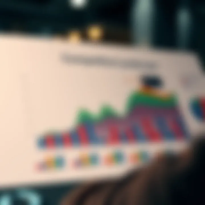 Chart depicting competitive landscape and market position