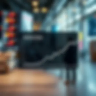 Graph illustrating market share dynamics