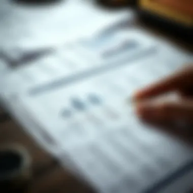 Detailed overview of financial documents