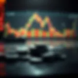 Conceptual illustration of put options in stock trading