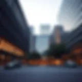 An architectural overview of a modern REIT building
