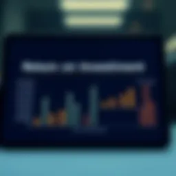 Graphical representation of Return on Investment calculations