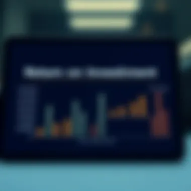 Graphical representation of Return on Investment calculations