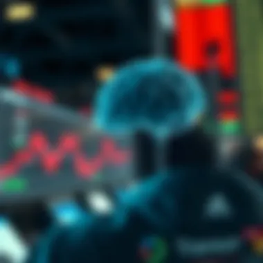 Illustration of trader psychology during market squeezes