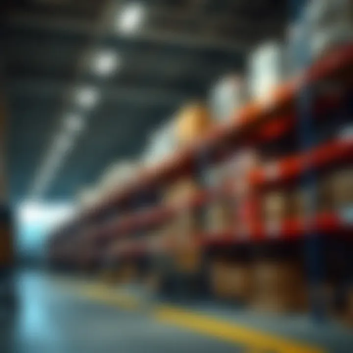 Chart comparing industries based on inventory turnover rates