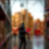 Graph illustrating inventory turnover trends over time